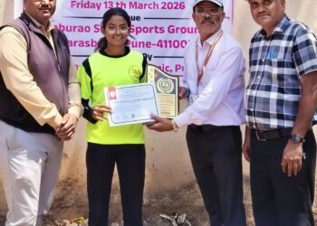 पुणे राज्यस्तरीय अॅथलेटिक्स स्पर्धेत परिक्रमा तंत्रनिकेतनची वैष्णवी शेंडगे राज्यात द्वितीय