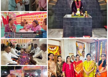 कळंबोली येथे श्री साईबाबा मंदिराचा ३० वा वर्धापन दिन भक्तिमय वातावरणात संपन्न