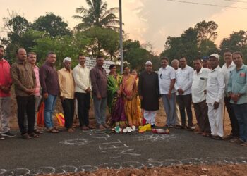 हारुरमध्ये प्रलंबित रस्त्याचा प्रश्न मार्गी; आमदार राजेश पाटील यांच्या हस्ते कामाचे उद्घाटन