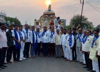 रांजणी येथे डॉ. बाबासाहेब आंबेडकर जयंती उत्साहात साजरी; भव्य मिरवणूक व समाजप्रबोधन कार्यक्रम