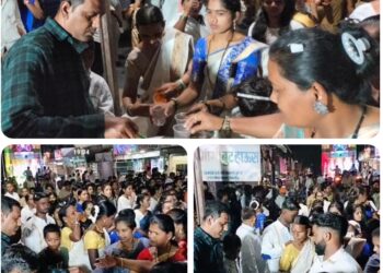 डॉ. बाबासाहेब आंबेडकर जयंतीनिमित्त एरंडोल येथे शीतपेय वाटपाचा उपक्रम