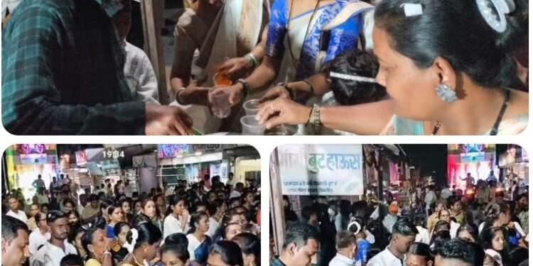 डॉ. बाबासाहेब आंबेडकर जयंतीनिमित्त एरंडोल येथे शीतपेय वाटपाचा उपक्रम