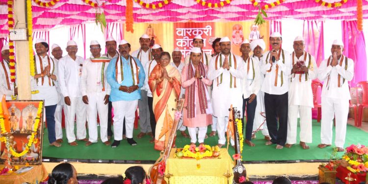पाखंड खंडनाचे कार्य वारकरीच करू शकतो; शेळप येथे पाचवे वारकरी कीर्तन संमेलन उत्साहात संपन्न