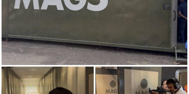 नवी मुंबई पोलीस आयुक्तालयातर्फे भारतातील पहिली अत्याधुनिक कंटेनराइज्ड इनडोअर शूटिंग रेंज सुरू..