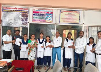 NMMS शिष्यवृत्ती परीक्षेत शिवाजी हायस्कूलच्या विद्यार्थ्यांचे यश; पात्र विद्यार्थ्यांचा सत्कार