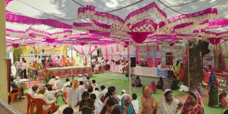 मंजरथ येथे ‘छत्रपती शिवाजी महाराज महसूल समाधान शिबीर’ उत्साहात संपन्न