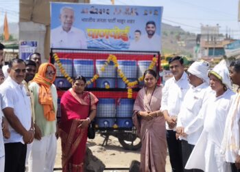 वाढदिवसाचे समाजसेवेत रूपांतर : माहूरमध्ये भाजपकडून थंड पाण्याची पाणपोई सुरू