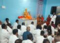 चांभुर्डी येथे भगवान गौतम बुद्ध यांच्या मूर्तीची स्थापना