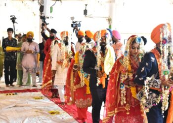 गुरुद्वारा सचखंड बोर्ड, नांदेड तर्फे ७१ वा सामूहिक विवाह महोत्सव उत्साहात संपन्न