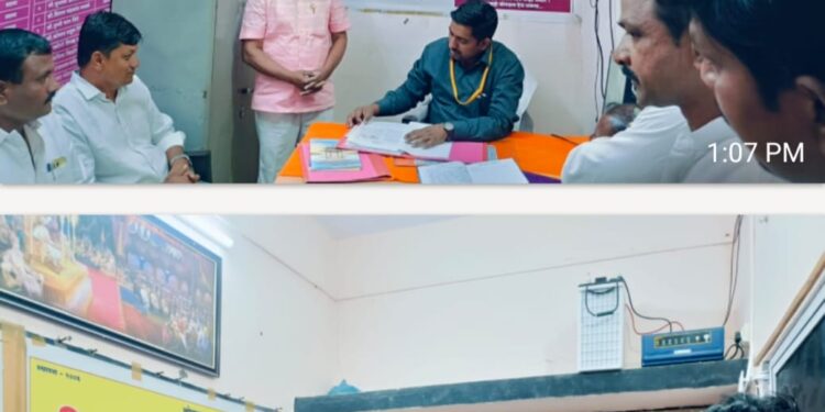 उंडेमळा शाळेतील विविध उपक्रमांचे कौतुक; गटविकास अधिकाऱ्यांकडून समाधान व्यक्त