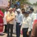 स्ट्रीट लाईट व नाले सफाईसाठी उपाध्यक्षा माधवीताई पाटील आक्रमक
