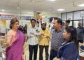 मुख्यमंत्री जनसंपर्क कार्यालयाला ज्वाला धोटे यांची भेट