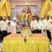 संवत्सर येथील महानुभाव आश्रमात राजधर बाबांच्या हस्ते आमदार विवेकभैय्या कोल्हे यांचा भव्य सत्कार