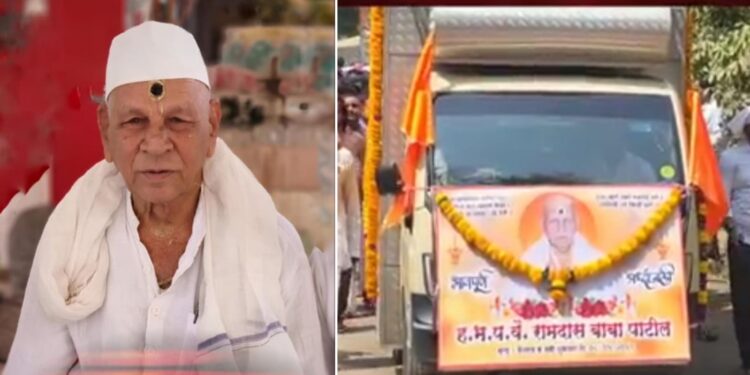 पनवेल परिसरावर शोककळा: सदगुरू वामनबाबांचे तळोजे मजकूर येथील निष्ठावंत अनुयायी ह.भ.प. रामदास बाबा पाटील यांचे वैकुंठगमन