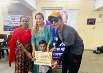 नागरी सामाजिक विकास संस्थेतर्फे बालसंस्कार वर्गातील विद्यार्थ्यांचा भव्य सन्मान
