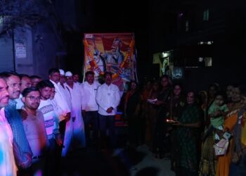ताडपिंपळगाव येथे महाराणा प्रताप जयंती उत्साहात साजरी; विविध मान्यवरांची उपस्थिती