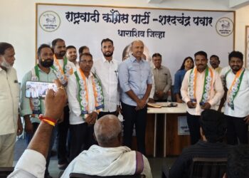 शरद पवारांच्या विचारांनी प्रेरित होऊन धाराशिवमध्ये अनेक कार्यकर्त्यांचा राष्ट्रवादी काँग्रेसमध्ये पक्षप्रवेश..!