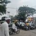 महाराणा प्रताप चौकात पुन्हा अतिक्रमण; फळगाड्यांमुळे वाहतुकीचा खोळंबा