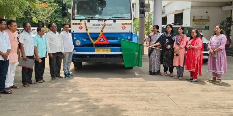 जिल्ह्यासाठी ८४ हजार लिटर केरोसिन मंजूर ; पहिला टँकर दाखल, पुरवठ्यास सुरुवात