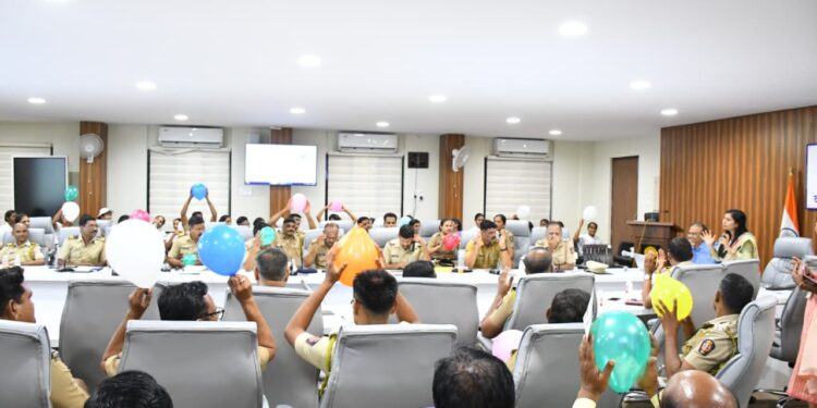 वर्धा पोलिस दलासाठी ‘तणाव व्यवस्थापन’ मार्गदर्शन शिबिर संपन्न