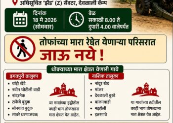 १८ मे रोजी तोफखाना व गोळीबाराची प्रात्यक्षिके; नागरिकांनी सतर्क राहावे