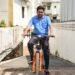सायकल वापरातून पर्यावरण संवर्धनाचा संदेश; दिनदयाळ बँकेचे सीईओ महेश शेळके यांचा प्रेरणादायी उपक्रम