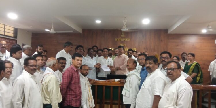 आगामी जनगणनेत ओबीसींसाठी स्वतंत्र कॉलमची मागणी; ब्रम्हपुरी काँग्रेस ओबीसी सेलचे निवेदन