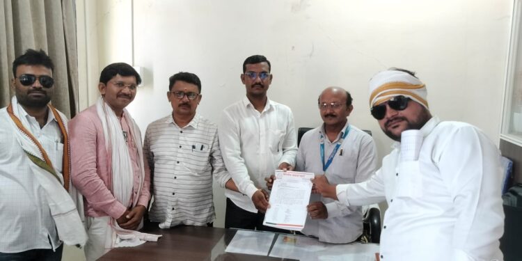 नेर-दारव्हा रोडवरच एमआयडीसी उभारावी; भाजपचे तहसीलदारांना निवेदन