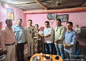 कु. आकांक्षा वाघमारे हिचे दहावी परीक्षेत उज्ज्वल यश