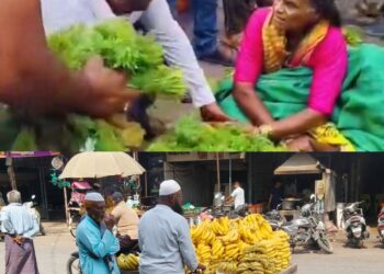 केळी विक्रेतांना मोकळीक तर भाजीपाला विक्रेत्या वर बसून कारवाईचा बडगा हा कसला न्याय?