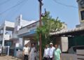संभाजीनगर कॉलनीतील धोकादायक विद्युत तारा अखेर सुरक्षित; नागरिकांनी व्यक्त केला समाधानाचा श्वास