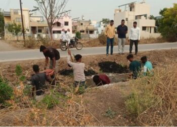 भडगाव नगरपरिषदेकडून मान्सूनपूर्व स्वच्छता मोहिमेला वेग