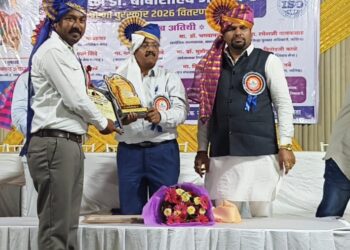 म्हसावद येथील मिलिंद अहिरे यांना ‘भारतरत्न डॉ. बाबासाहेब आंबेडकर राष्ट्रीय प्रेरणा पुरस्कार २०२६’ जाहीर