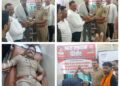 एकनिष्ठा-अदाणी शिबिरात पोलिस अधिकारी व रक्तमित्राचे एकत्र रक्तदान