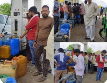 शेतकऱ्यांना मशागतीसाठी डिझेल-पेट्रोल विनाअट उपलब्ध करून द्यावे; काँग्रेसची मागणी