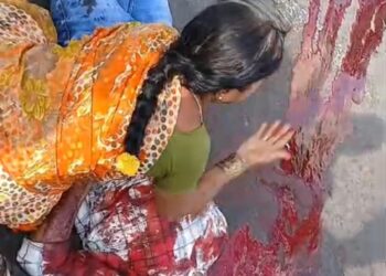 भरधाव टिप्परच्या धडकेत दोघांचा मृत्यू; महिला गंभीर जखमी