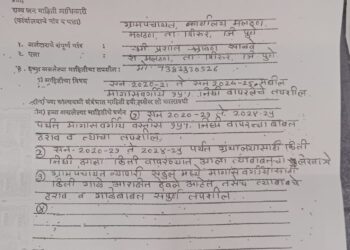 मलठण ग्रामपंचायतीतील १५ टक्के मागासवर्गीय निधी गैरव्यवहाराचा आरोप; माहिती अधिकारातून धक्कादायक बाबी समोर