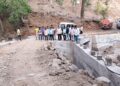पिंपळखुटा रस्त्यावरील पुलांचे निकृष्ट काम करणाऱ्या ठेकेदाराला काळ्या यादीत टाका-बिरसा फायटर्सची मागणी