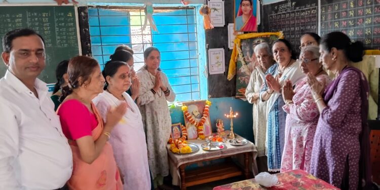 वडमाळवाडी शाळेत पाण्याच्या टाकीचे उद्घाटन व लोकार्पण सोहळा उत्साहात संपन्न