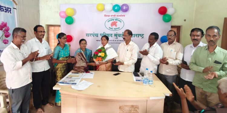 आजरा तालुक्यात नवनिर्वाचित सरपंच व उपसरपंचांचा दिमाखदार सत्कार सोहळा