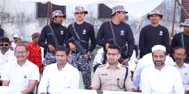 परभणी शहर मनपाच्या वतीने मुस्लिम बांधवांना दिल्या ईदच्या शुभेच्छा