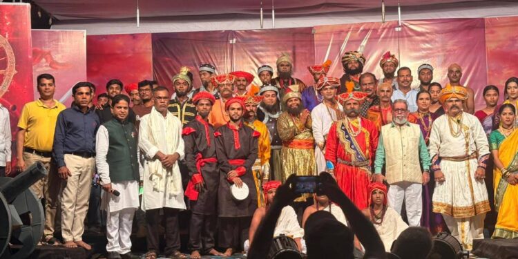 “रणांगण” या नाटकाचा नाट्यप्रयोग गोवठणे येथे मोठ्या उत्साहात संपन्न