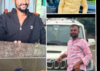 परभणी-पुणे ट्रॅव्हल्सची दुचाकीला भीषण धडक; मानवतचे ४ तरुण जागीच ठार,