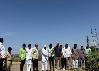 भोर मुळशी चे आमदारशंकरभाऊ माडेकर यांनी केले पाहणी