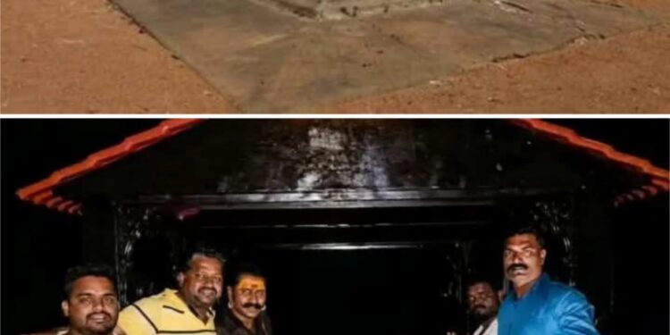 हिंदवी स्वराज्यसंकल्पक, सरलष्कर महाराज शहाजीराजे भोसले यांच्या समाधी स्थळावर भव्य मेघडंबरी उभारली..!