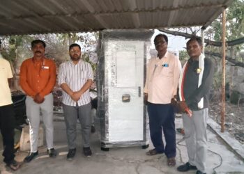 माहूर तहसील कार्यालयात इलेक्ट्रिक वाहन चार्जिंग स्टेशनची सुविधा उपलब्ध; हरित ऊर्जेला चालना