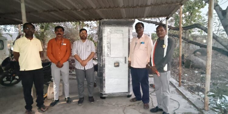 माहूर तहसील कार्यालयात इलेक्ट्रिक वाहन चार्जिंग स्टेशनची सुविधा उपलब्ध; हरित ऊर्जेला चालना