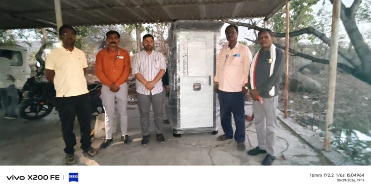 माहूर तहसील कार्यालयात इलेक्ट्रिक वाहन चार्जिंग स्टेशनची सुविधा उपलब्ध