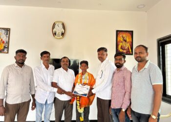 करकम चा सुपुत्र ओम साळुंखे याची काठमांडू नॅशनल स्पर्धेसाठी निवड