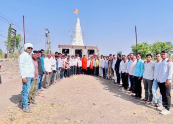 असोला तर्फे औंढा नागनाथ येथे हरेश्वर महादेव परिसर भरण्याच्या कामास प्रारंभ
